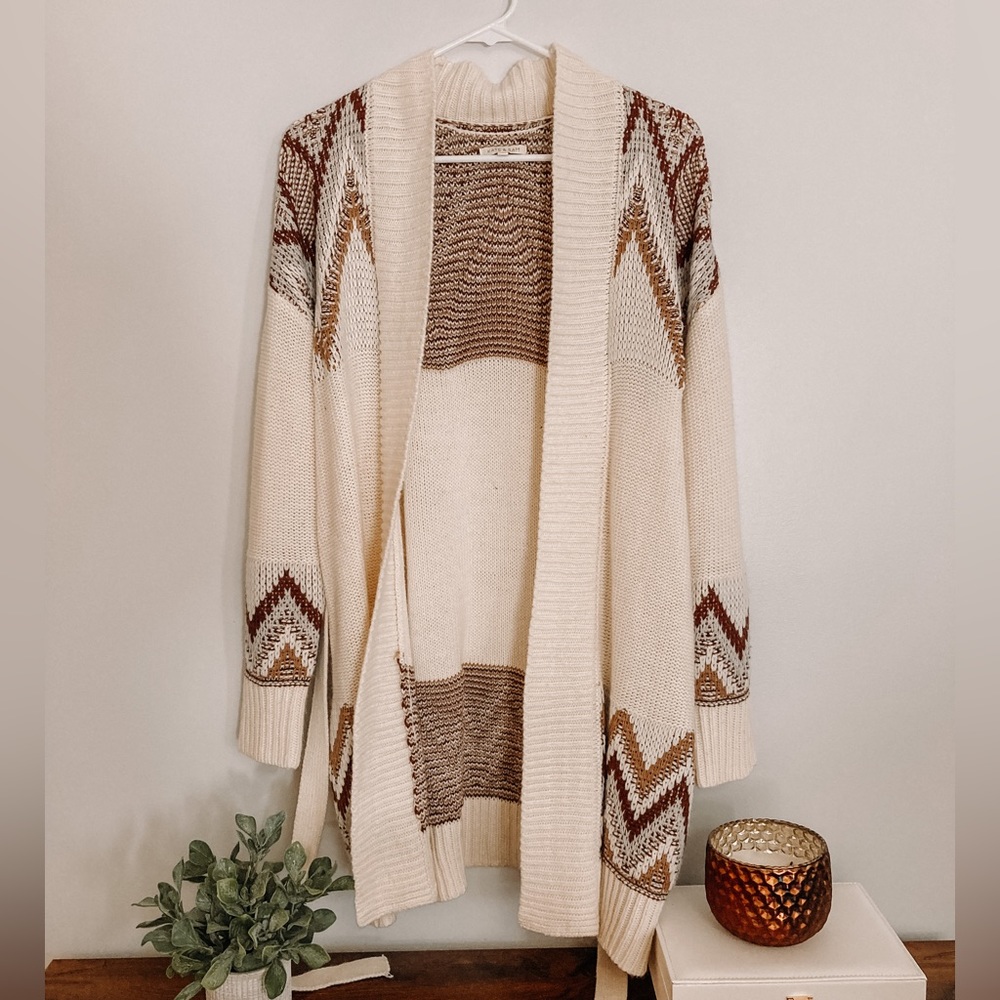 Kate & Sam Tribal Pattern Cardigan, Large